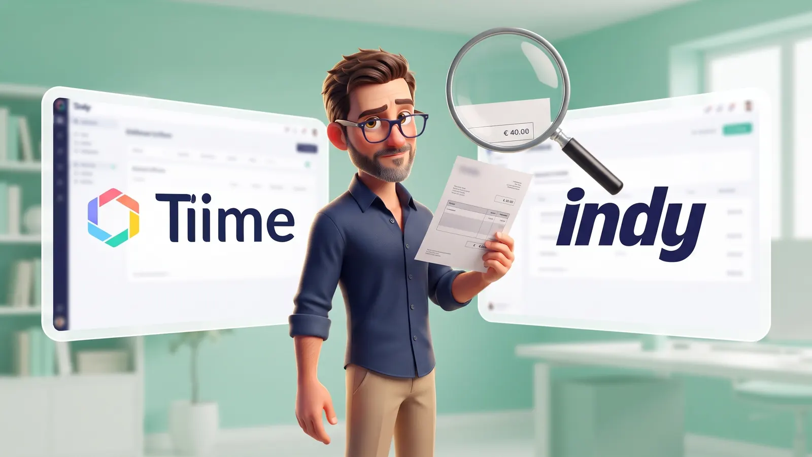 Alexandre Mercier compare Tiime et Indy, deux logiciels de facturation pour indépendants